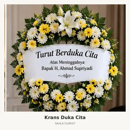 Krans Bunga Duka Wonogiri